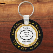 Cheap Personalized Keychains in BULK in Om het eve Sleutelhanger (Voorkant)