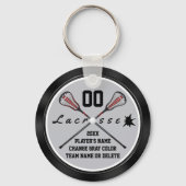 Cheap Personalized Lacrosse Team Gifts, Jouw tekst Sleutelhanger (Voorkant)