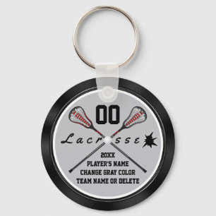Cheap Personalized Lacrosse Team Gifts, Jouw tekst Sleutelhanger