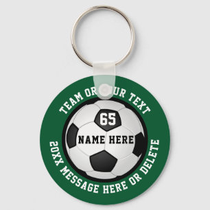 Cheap Personalized Soccer Team Gifts for Boys Sleutelhanger