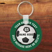 Cheap Personalized Soccer Team Gifts for Boys Sleutelhanger (Voorkant)