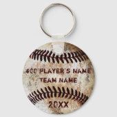 Cheap, persoonlijke cadeautjes voor honkbalteams v sleutelhanger (Voorkant)