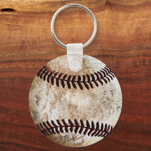 Cheap, persoonlijke cadeautjes voor honkbalteams v sleutelhanger (Achterkant)