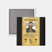 Cheap Photo Personalized Pastor Jubileum Favors Magneet (Voorkant / Achterkant)