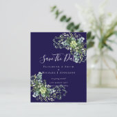 CHEAP Photo Save Dates Eucalyptus Leaves Greenery (Staand voorkant)