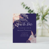 CHEAP Photo Save Dates PAMPAS GRASS Terracotta (Staand voorkant)