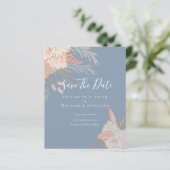 CHEAP Photo Save Dates PAMPAS GRASS Terracotta (Staand voorkant)