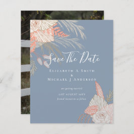 CHEAP Photo Save Dates PAMPAS GRASS Terracotta