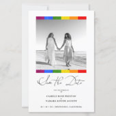 Cheap Pride Rainbow Flag Lesbian Gay Wedding  (Voorkant)