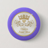 Cheap Princess Party Favors , gepersonaliseerd Ronde Button 5,7 Cm (Voorkant)