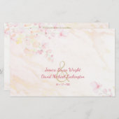 Cheap Romantic Elegant Wildflower Branches Weddens (Voorkant / Achterkant)