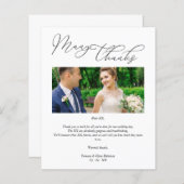 Cheap Simple Dankjewel Foto van Weddenschappen (Voorkant / Achterkant)