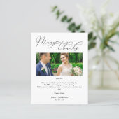 Cheap Simple Dankjewel Foto van Weddenschappen (Staand voorkant)