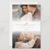 Cheap Simple Peace Love Joy Snowflakes 2 Foto's (Voorkant)