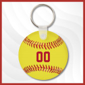 Cheap Softball Gifts for Team, PHOTO, Persoonlijk Sleutelhanger