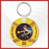 Cheap Softball Gifts for Team, PHOTO, Persoonlijk Sleutelhanger