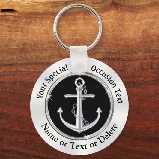 Cheap, speciaal gepersonaliseerd, anker Sleutelhan Sleutelhanger (Voorkant)