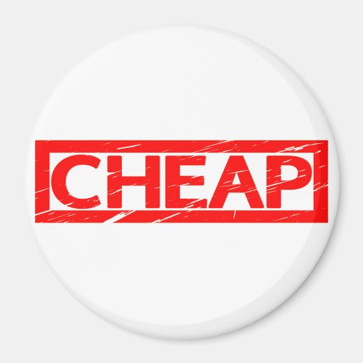 Cheap Stamp Magneet (Voorkant)