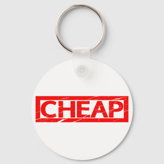 Cheap Stamp Sleutelhanger (Voorkant)