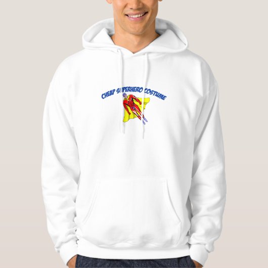 Cheap Superheld Costume Hoodie (Voorkant)