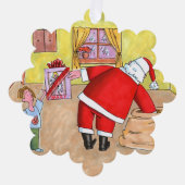 Cheap Toy snowflake paper ornament (Voorkant)