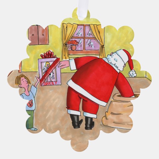 Cheap Toy snowflake paper ornament (Voorkant)