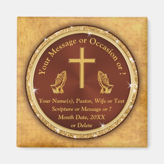 Cheap Unique, Church Gifts in BULK of Buy 1 Magneet (Voorkant)