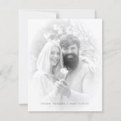 Cheap Vellum Effect Elegant Minimalist Black White (Achterkant)