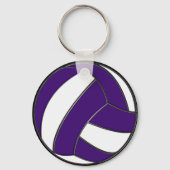 Cheap Volleyball Sleutelhangers Jouw tekst en kleu (Achterkant)