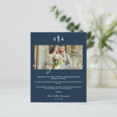 Cheap Weddenschap Foto Botanische Initialen Veel B (Staand voorkant)