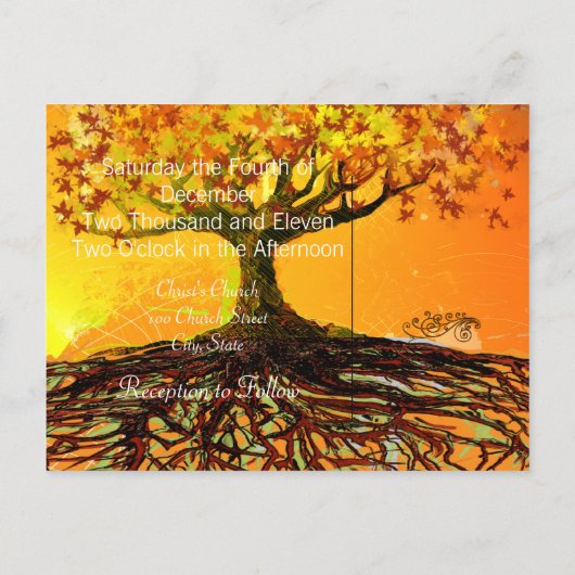 Cheap Wedding Briefkaarten (Achterkant)