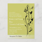 Cheap Wedding Briefkaarten (Voorkant)