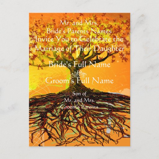 Cheap Wedding Briefkaarten (Voorkant)