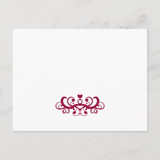 Cheap Wedding Briefkaarten (Achterkant)