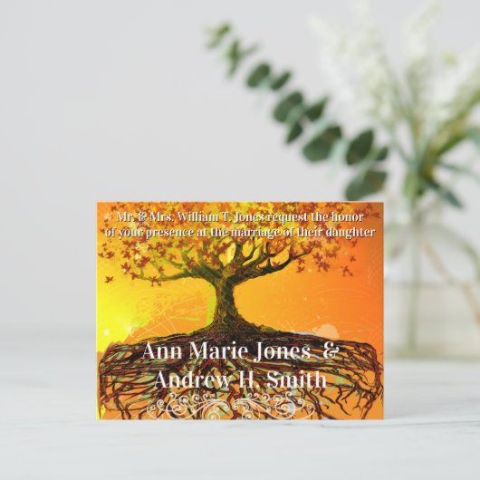 Cheap Wedding Briefkaarten (Staand voorkant)