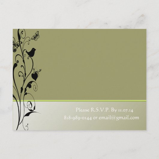 Cheap Wedding Briefkaarten (Achterkant)