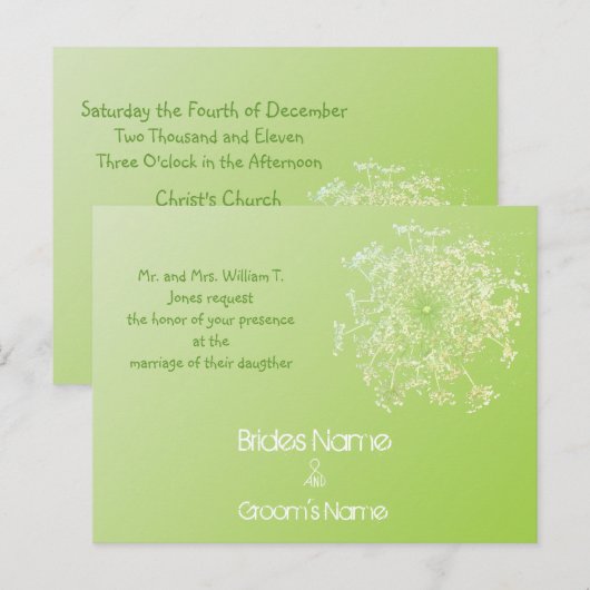 Cheap Wedding Briefkaarten (Voorkant / Achterkant)