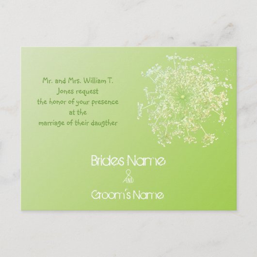 Cheap Wedding Briefkaarten (Voorkant)