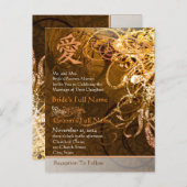 Cheap Wedding Briefkaarten (Voorkant / Achterkant)