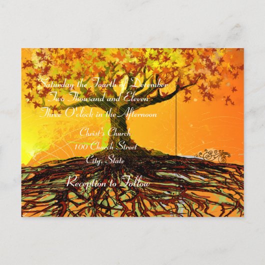 Cheap Wedding Briefkaarten (Achterkant)