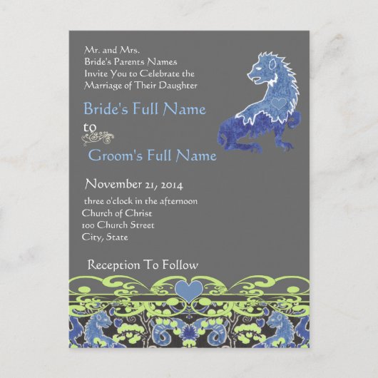 Cheap Wedding Briefkaarten (Voorkant)