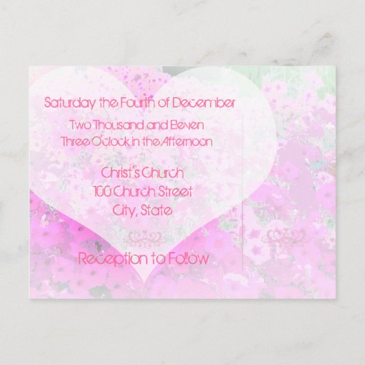 Cheap Wedding Briefkaarten (Achterkant)
