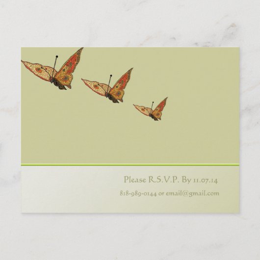 Cheap Wedding Briefkaarten (Achterkant)