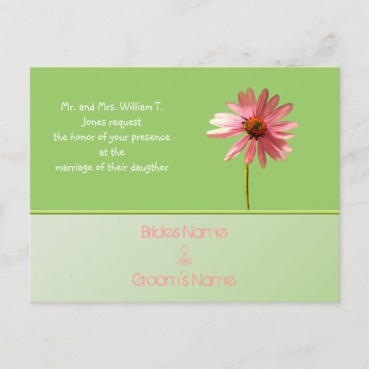 Cheap Wedding Briefkaarten (Voorkant)