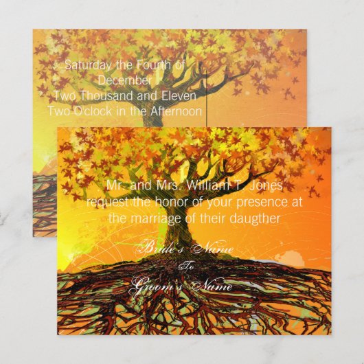 Cheap Wedding Briefkaarten (Voorkant / Achterkant)