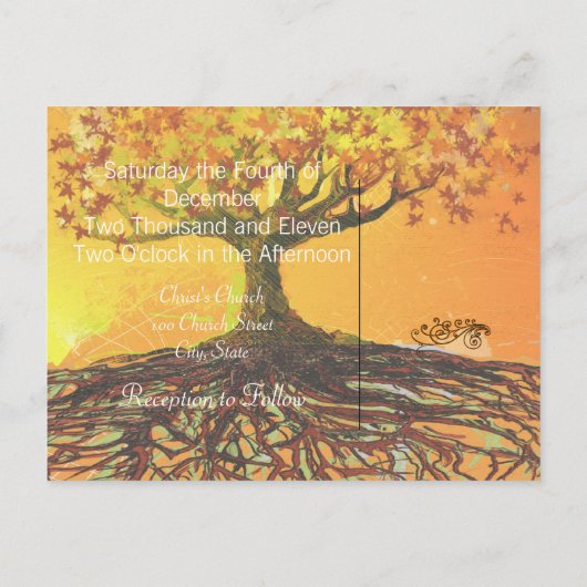 Cheap Wedding Briefkaarten (Achterkant)