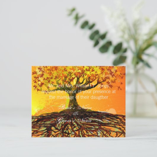 Cheap Wedding Briefkaarten (Staand voorkant)