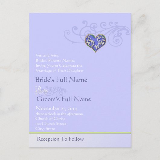 Cheap Wedding Briefkaarten (Voorkant)