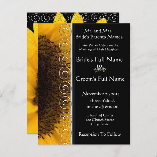 Cheap Wedding Briefkaarten (Voorkant / Achterkant)