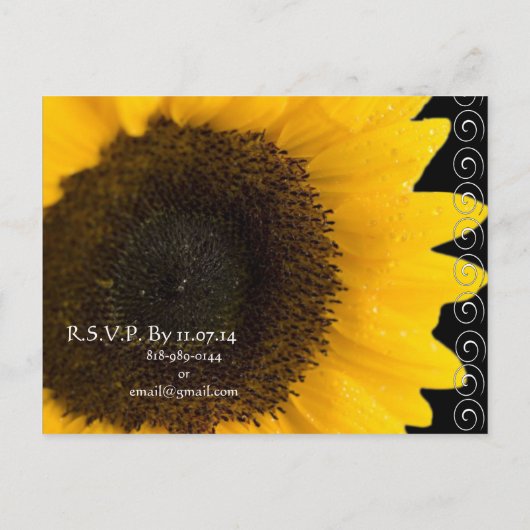 Cheap Wedding Briefkaarten (Achterkant)